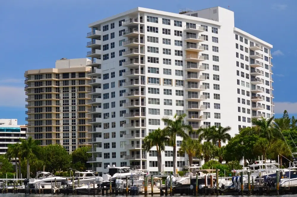 Image of a coastal condominium community.