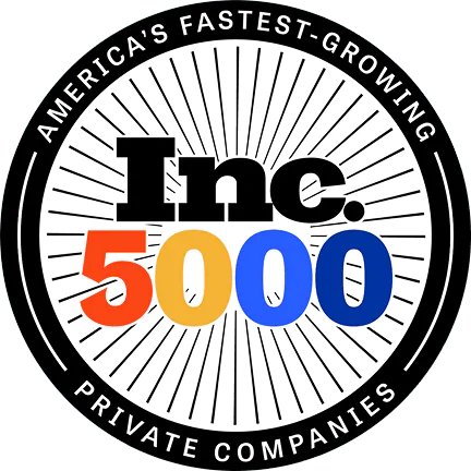 Featured on Inc. 5000 5+ times